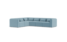 Charger l'image dans la galerie, Atmosphere - Sectional - Rounded Backrest - Aqua