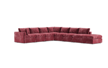 Load image into Gallery viewer, Ciello - Sectional - Bordeaux - Regular Backrest