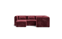 Load image into Gallery viewer, Atmosphere Sleeper Sofa & Sectional - Rounded Backrest - Bordeaux