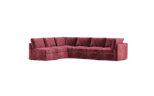 Load image into Gallery viewer, Ciello - Sectional - Bordeaux - High Angled