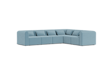 Charger l'image dans la galerie, Atmosphere - Sectional - Rounded Backrest - Aqua