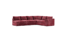 Load image into Gallery viewer, Ciello - Sectional - Bordeaux - High Angled