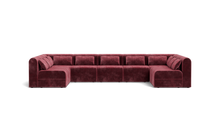 Load image into Gallery viewer, Atmosphere Sleeper Sofa & Sectional - Rounded Backrest - Bordeaux