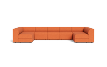 Load image into Gallery viewer, Atmosphere Sleeper Sofa & Sectional - Regular Backrest - Tangerine