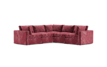 Load image into Gallery viewer, Ciello - Sectional - Bordeaux - Regular Backrest