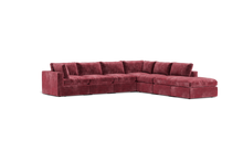 Load image into Gallery viewer, Ciello - Sectional - Bordeaux - Regular Backrest