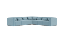 Charger l'image dans la galerie, Atmosphere - Sectional - Rounded Backrest - Aqua
