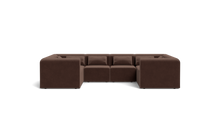 Charger l'image dans la galerie, Atmosphere - Sectional - Rounded Backrest - Chocolate