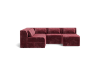 Load image into Gallery viewer, Atmosphere Sleeper Sofa & Sectional - Regular Backrest - Bordeaux