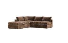 Load image into Gallery viewer, Ciello XL - Sectional - Espresso - Regular Backrest