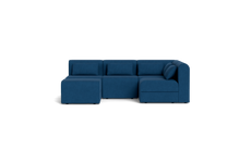 Load image into Gallery viewer, Atmosphere Sleeper Sofa & Sectional - Rounded Backrest - Cerulean