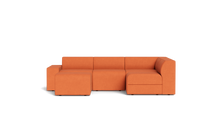 Load image into Gallery viewer, Atmosphere Sleeper Sofa & Sectional - Regular Backrest - Tangerine