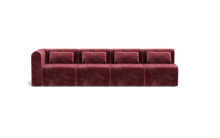 Load image into Gallery viewer, Atmosphere Sleeper Sofa & Sectional - Rounded Backrest - Bordeaux