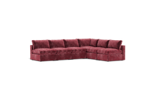 Load image into Gallery viewer, Ciello - Sectional - Bordeaux - Regular Backrest
