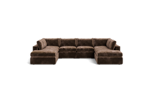 Load image into Gallery viewer, Ciello XL - Sectional - Espresso - Regular Backrest