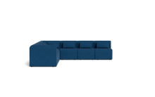 Load image into Gallery viewer, Atmosphere Sleeper Sofa & Sectional - Rounded Backrest - Cerulean