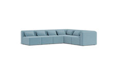 Charger l'image dans la galerie, Atmosphere - Sectional - Rounded Backrest - Aqua