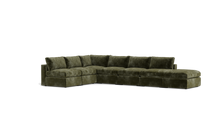 Load image into Gallery viewer, Ciello - Sectional - Sage - Regular Backrest