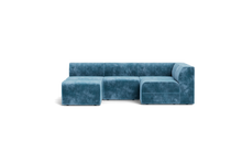 Load image into Gallery viewer, Atmosphere Sleeper Sofa & Sectional - Regular Backrest - Harbour Blue