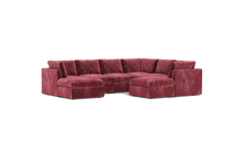 Load image into Gallery viewer, Ciello - Sectional - Bordeaux - High Angled