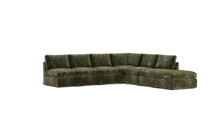 Load image into Gallery viewer, Ciello - Sectional - Sage - High Angled