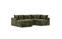 Load image into Gallery viewer, Ciello XL - Sectional - Sage - Regular Backrest