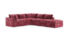 Load image into Gallery viewer, Ciello - Sectional - Bordeaux - Regular Backrest