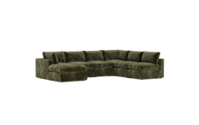 Load image into Gallery viewer, Ciello XL - Sectional - Sage - Regular Backrest