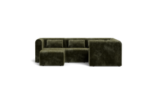 Load image into Gallery viewer, Atmosphere Sleeper Sofa & Sectional - Rounded Backrest - Sage