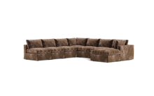 Load image into Gallery viewer, Ciello XL - Sectional - Espresso - Regular Backrest
