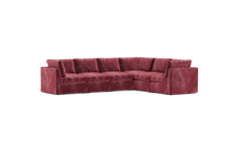 Load image into Gallery viewer, Ciello - Sectional - Bordeaux - High Angled