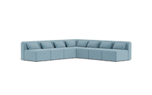 Charger l'image dans la galerie, Atmosphere - Sectional - Rounded Backrest - Aqua