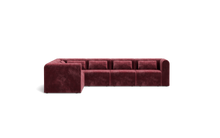 Load image into Gallery viewer, Atmosphere Sleeper Sofa & Sectional - Rounded Backrest - Bordeaux