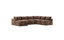 Load image into Gallery viewer, Ciello XL - Sectional - Espresso - Regular Backrest