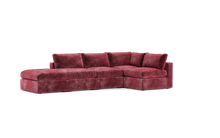 Load image into Gallery viewer, Ciello - Sectional - Bordeaux - Regular Backrest