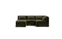 Load image into Gallery viewer, Atmosphere Sleeper Sofa & Sectional - Rounded Backrest - Sage