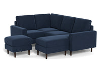 Load image into Gallery viewer, The Cozey Corner - Navy Blue - Square