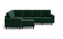 Load image into Gallery viewer, The Cozey Corner - Velvet Emerald - Square