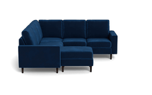 Load image into Gallery viewer, The Cozey Corner - Velvet Sapphire - Square
