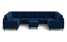 Load image into Gallery viewer, The Cozey Corner - Velvet Sapphire - Square