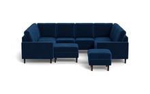 Load image into Gallery viewer, The Cozey Corner - Velvet Sapphire - Square