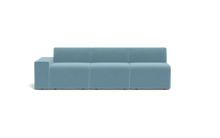 Charger l'image dans la galerie, Atmosphere Sleeper Sofa &amp; Sectional - Regular Backrest - Aqua
