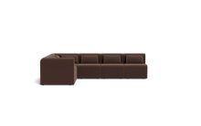 Charger l'image dans la galerie, Atmosphere Sleeper Sofa &amp; Sectional - Rounded Backrest - Chocolate
