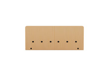 Load image into Gallery viewer, Ara Bed Wood Upholstered Headboard - Queen
