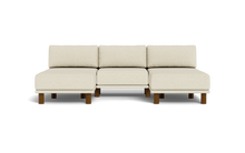 Load image into Gallery viewer, Luna - Sofa - Sunset Beige - Low Arms - Tall Legs
