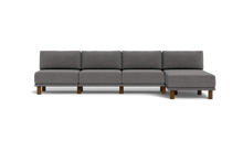 Load image into Gallery viewer, Luna - Sofa - Storm Grey - Low Arms - Tall Legs
