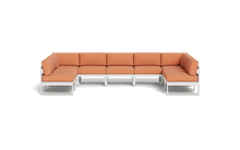 Load image into Gallery viewer, Mistral - Sectional - Sandstone - Block - Terracotta
