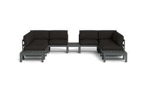 Mistral - Sectional - Pebble - Ellipse - Patio