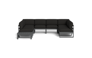 Mistral - Sectional - Pebble - Ellipse - Patio