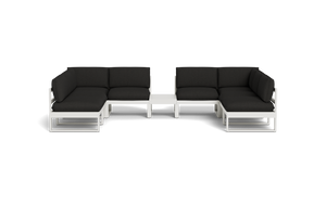 Mistral - Sectional - Sandstone - Ellipse - Patio